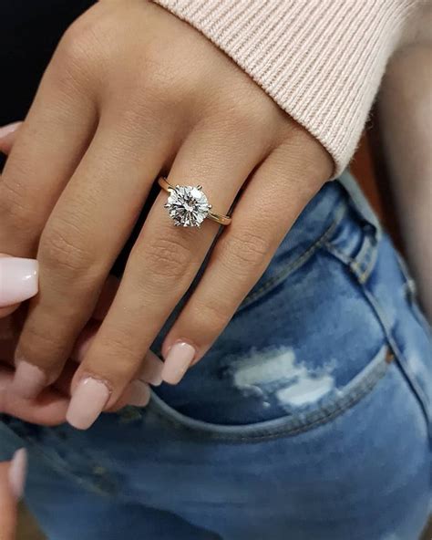 20 Diamond Engagement Rings From Instagram Deer Pearl Flowers Part 2
