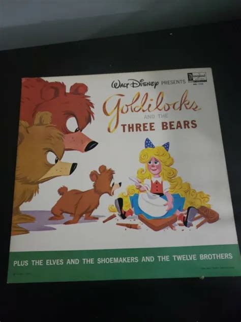 Walt Disney Goldilocks And The Three Bears Vintage Vinyl Record Preowned 10 00 Picclick