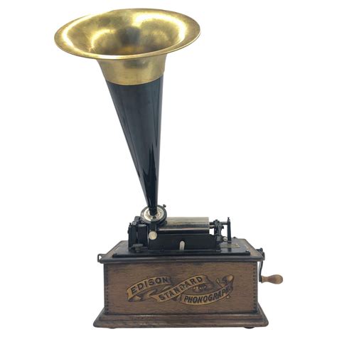 Edison Zylinder Phonograph Heavey Duty Stil Kran