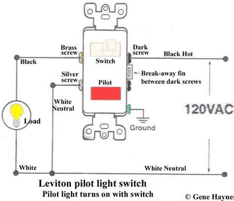 Pilot Light Switch Wiring Diagram