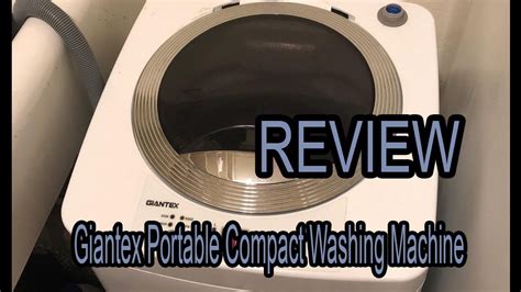 Giantex Full Automatic Washing Machine Portable Review 2019 Youtube