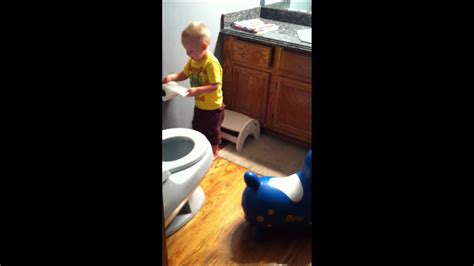 Rody Pees And Poops In The Toilet Youtube