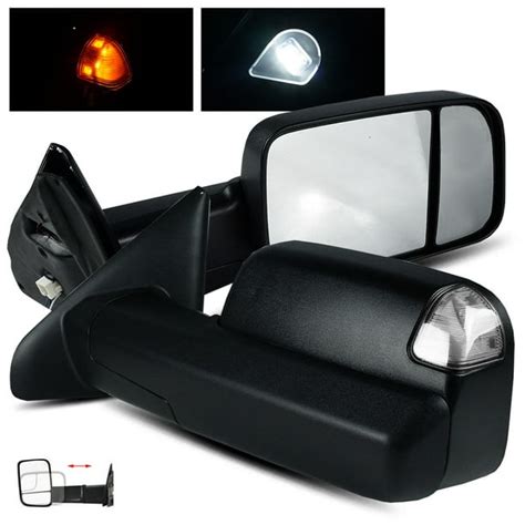 Modifystreet Side Towing Mirrors For 2002 2008 Dodge Ram 15002003 2009 Ram 25003500 With Power