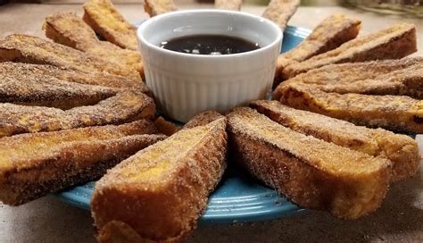 Addicting Pumpkin Recipes Pumpkin Churro French Toast Sticks