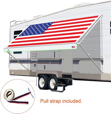 Buy Leaveshade Rv Awning Fabric Replacement Camper Trailer Awning