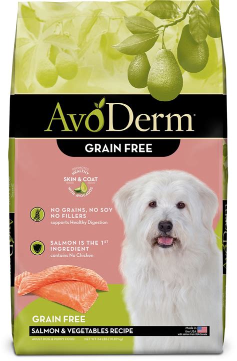 Avoderm Natural Grain Free Salmon And Vegetables Formula All