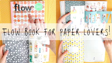 Flow Book For Paper Lovers Full Flip Through 2016 Mygreencow Youtube