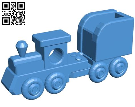 Wooden Train B006502 File Stl Free Download 3d Model For Cnc And 3d