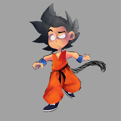 Kid Goku By Khalamithy On Deviantart