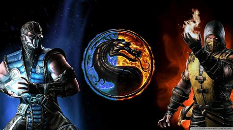 Mortal Kombat Scorpion Vs Sub Zero Wallpapers Wallpaper Cave