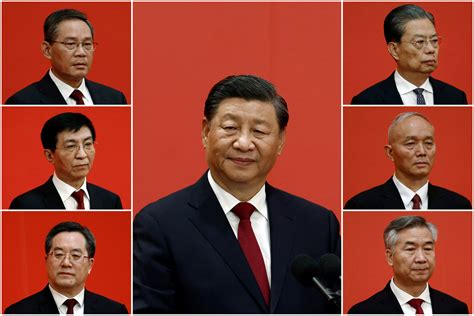 Chinas New Elite Communist Party Leadership Reuters