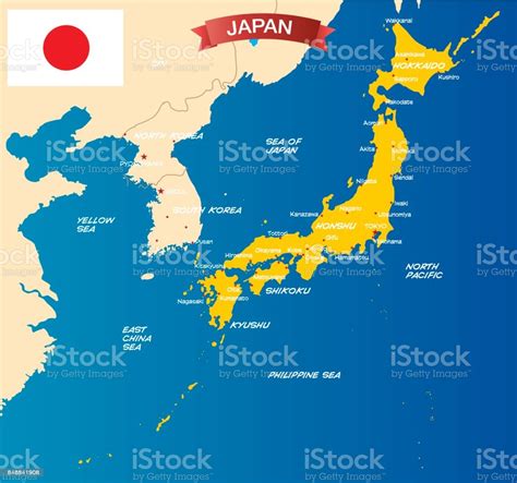 Recently added 36+ japan map vector images of various designs. Japan Map Stock Illustration - Download Image Now - iStock