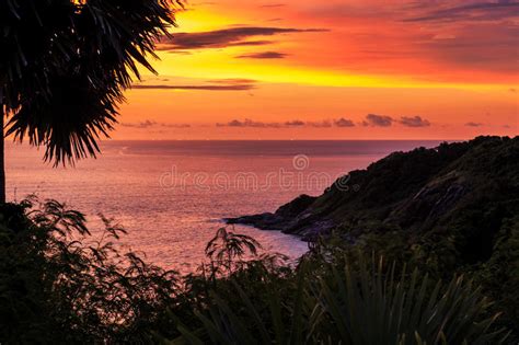 Dramatic Sunset In Phuket Thailand Stock Photo Image Of Samui Asia