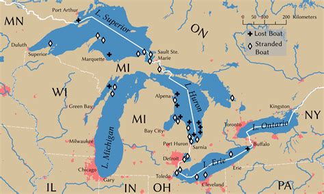 Map Of The Week The Great Lakes Storm Of 1913