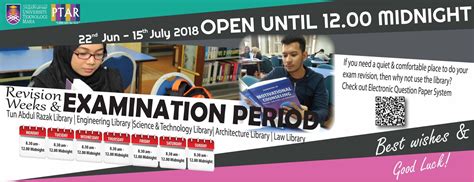 Click image for larger view. Selamat Menduduki Peperiksaan Akhir Semester dari PTAR ...