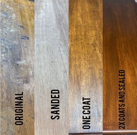 The Stages Of Antique Walnut Gel Stain General Finishes Design Center