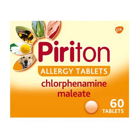 Piriton Allergy Tablets 60 Tablets Best Medical Store