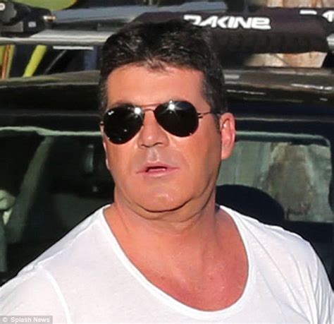 The X Factor Usa Simon Cowell Appears With Double Chin Ahead Of New