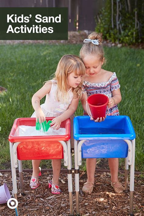 Bring The Beach To The Backyard With Kids Sand Tables And Toys Perfect