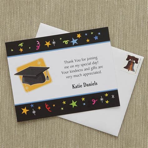 Things To Write In A Graduation Thank You Card