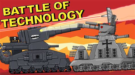 Battle Of Technology Cartoons About Tanks Youtube