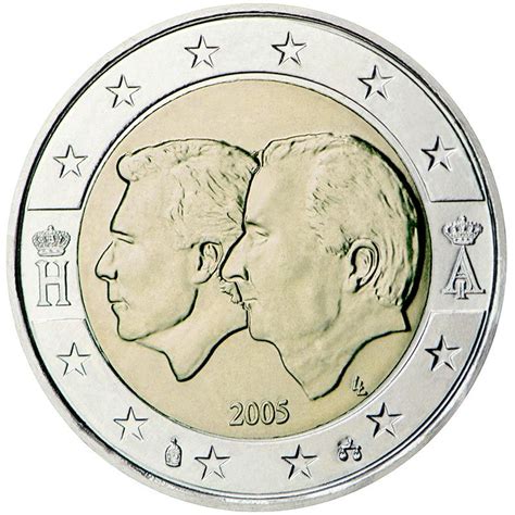 Image of 2 euro coin  BelgiumLuxembourg Economic Union  Belgium 2005