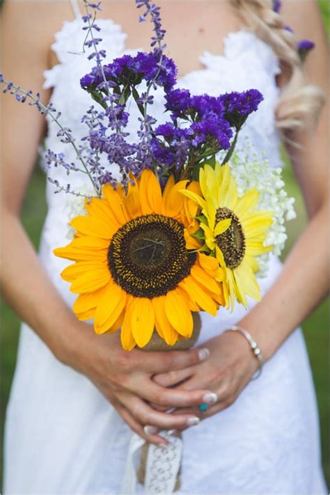 Artificial wedding flowers we purchase in large volume to pass the savings on to you. Purple and Yellow Summer Wedding Ideas | Sun, Wedding and ...