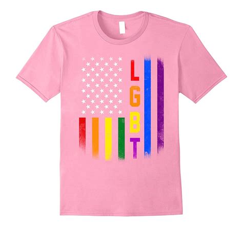 lgbt gay pride rainbow flag shirt us flag vaci vaciuk