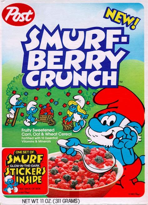 Rainbow Brite Cereal Cereal 1980s Kids Crunch Berries