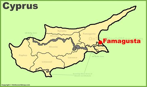 Koenig said the us speaks with the turkish government and with the turkish cypriot community with regard to cbms for cyprus, but said he. Famagusta location on the Cyprus map