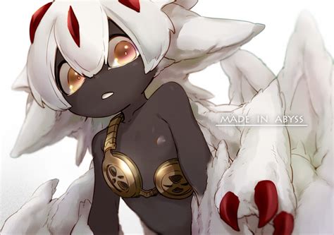 Faputa Made In Abyss Artist Request Girl Black Skin Breasts Claws Colored Skin