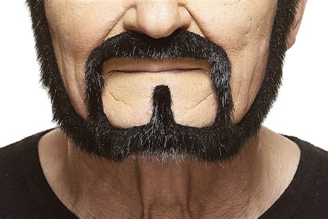 Mustaches Self Adhesive Novelty Squatter Fake Beard False Facial Hair Costume