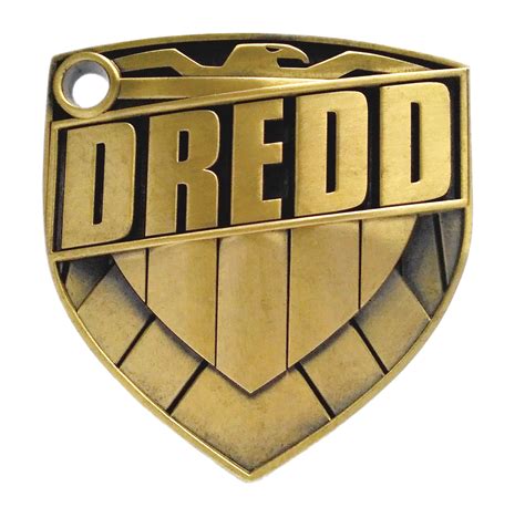 Mar Judge Dredd Metal Badge By Jock Prop Replica Previews World