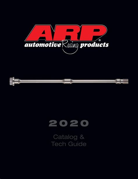 Arp Automotive Racing Products Catalog By Browningperformance Issuu