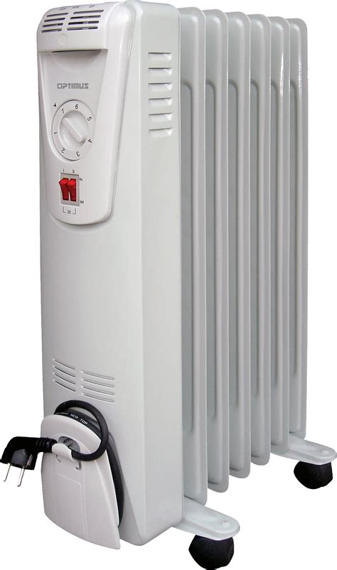 Optimus Electric Portable Oil Filled Convection Radiator Heater