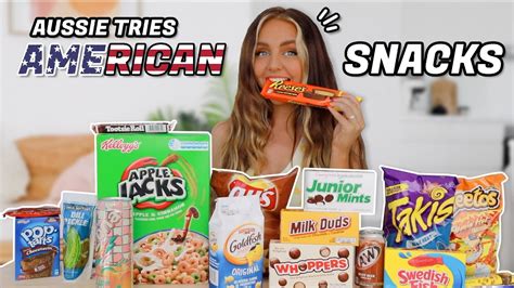 Australian Tries American Snacks Ew 🤢 Youtube