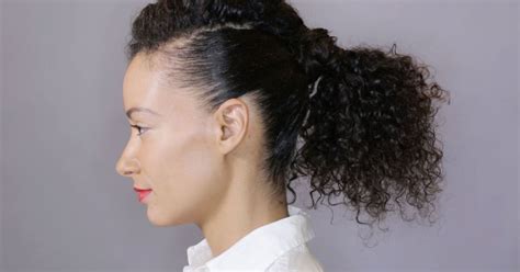 How to Master an Easy Updo for Curly Hair