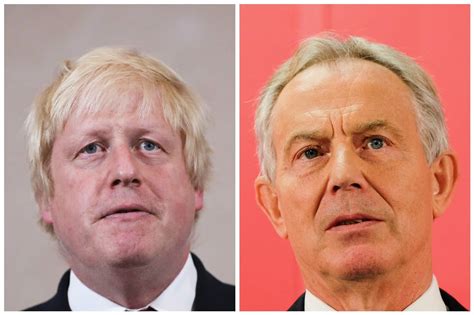 Boris Johnson Rise Up And Turn Off Tv When Tony Blair Speaks About