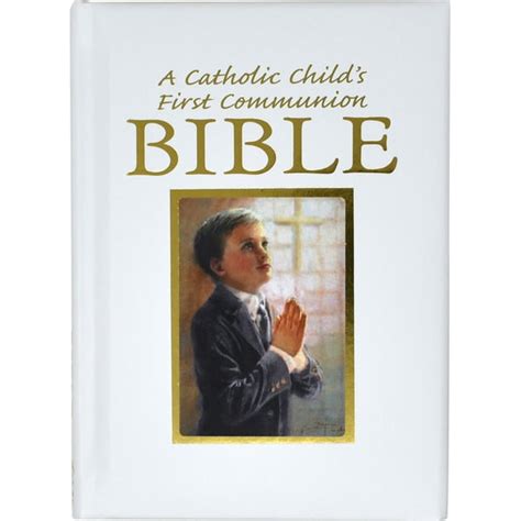 Regina Press Catholic Childs First Communion T Bible Nab Boy