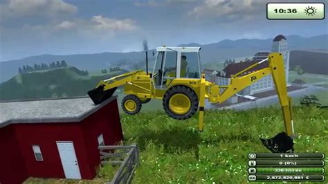 Farming Simulator 13 Jcb 3 Cx Landwirtschafts Simulator Youtube