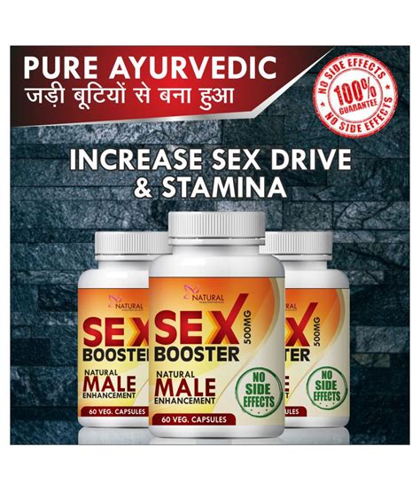 Natural Sex Booster Increasing Stamina Capsule 180 Nos Pack Of 3 Buy