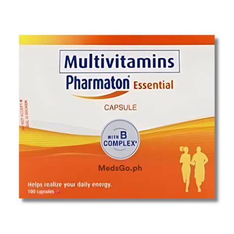 Pharmaton Essential Multivitamins Capsule S Price In The Philippines