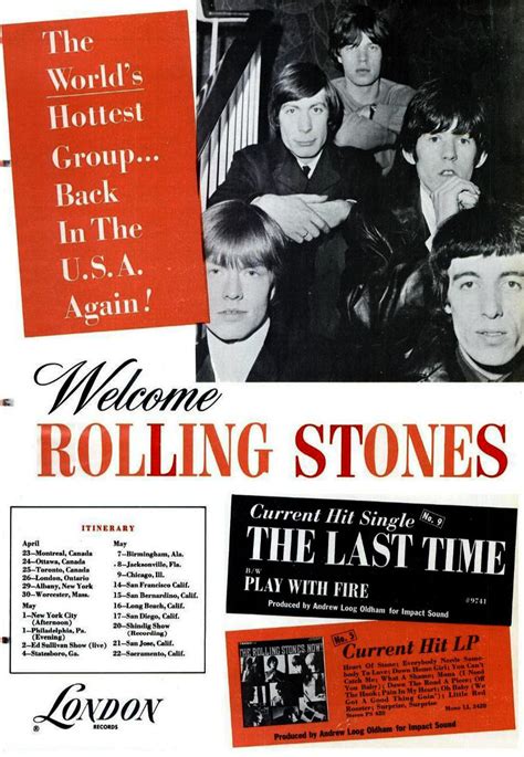 It is with immense sadness that we announce the. The Rolling Stones 1965 tours - Wikipedia