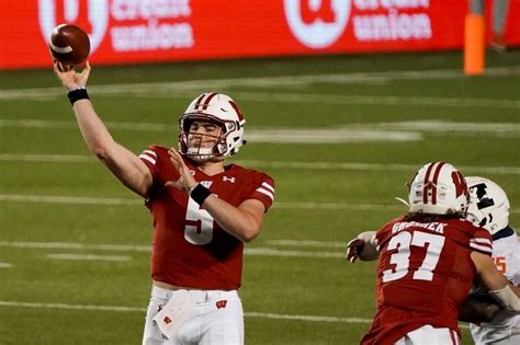 Double Trouble Backup For Wisconsin Qb Graham Mertz Tests Positive For