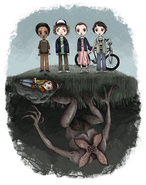The circle france (also known as the circle game in france) is a french reality competition show, produced by studio lambert and motion content group which first aired on netflix on 9 april 2020 that is based on a british tv series of the same name. Stranger Things - 8 1/2 x 11 Illustration Print en 2020 ...