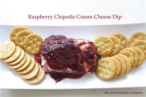 Raspberry Chipotle Cream Cheese Appetizer