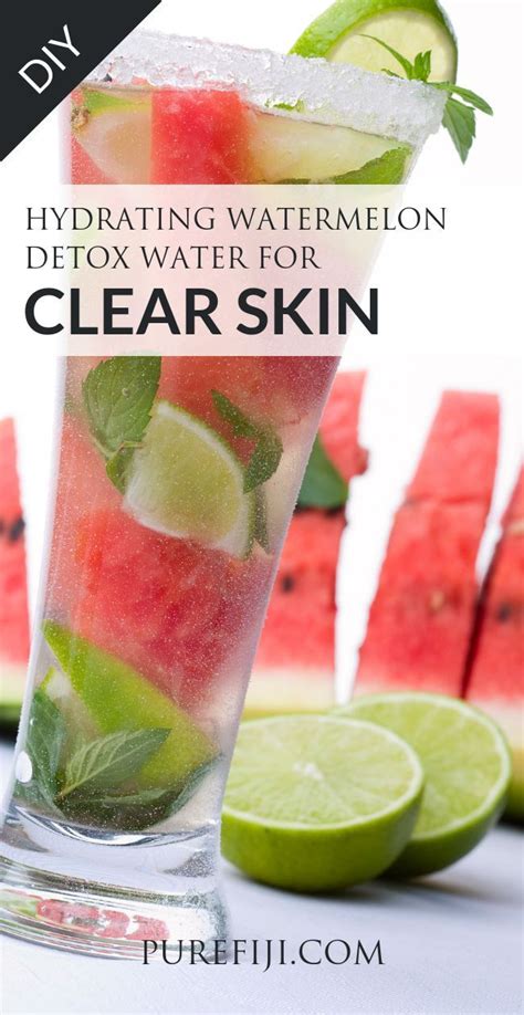 Detox Water Drink Your Way To Clear Glowing Skin Detox Water For