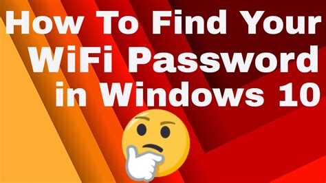 How To Find Your Wifi Password On Windows 10 Pc 2021 Free And Easy Bj