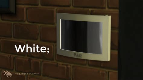 Handb Smart Thermostat By Littledica At Mod The Sims Sims 4 Updates