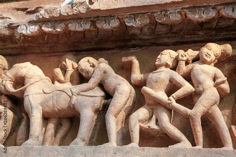 Sculptures Depicting People Having Sex On The Walls Of Ancient Temples